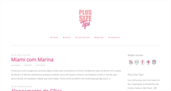 Desktop Screenshot of plussizetips.com